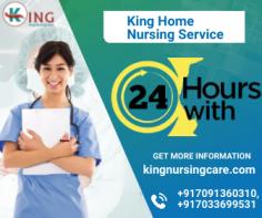 King Home Nursing Service in Boring Road, Patna provides capable medical assistance at your door to take care of your COVID patient with all safety measures.
More@ https://bit.ly/3KmnWt1 
