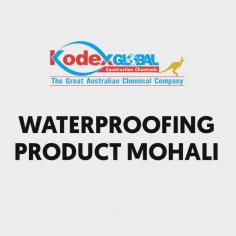 Kodex company provides wide range of highly effective waterproofing products in Mohali which enables customers to avoid the water leakage problems thereby reducing commercial and residential constructions damage.