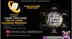 At Rock Fresh Cleaning, We are a company with an experience of 14 years in Commercial Cleaning and Residential Cleaning in Sydney. We provide various services such as House Cleaning, Office Cleaning, Medical Centre Cleaning, End of Lease Cleaning, Sanitation& Fumigation etc. we are having very skilled experts on doing difficult Cleaning job. For more info call us on 0403960419 or email us at suki@rockfreshcleaning.com.au.