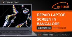Laptop repair with fast turnaround & quality repair service guaranteed. One stop repair solution for all branded computer / Laptops. Well trained technicians. Give us a chance to serve you better.

Fix your PC, Call at +91 - 99020 02788

Visit Our Site: https://www.wereachindia.com/