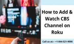 When you are using the Roku device, you know that there are two kinds of channels that you can watch on your device. There are official channels and private channels. Among those official channels, there is a channel known as the CBS Channel on Roku. If you are looking to add the CBS channel on your Roku, but not able to add it. Don’t worry. Grab your phone and call our experts at toll free number +1-844-521-9090. 
