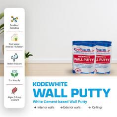 Kodex Global is a leading White Wall cement Care Putty Manufacturers and Supplier in India. Please feel free to contact us for waterproofing putty prices.  