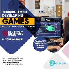 Develop the skills needed for a career in the video games industry, from learning to use different game engines to gain valuable vocational experience.