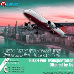 Medivic Aviation offers affordable Air Ambulance Service in Delhi with a well-trained medical crew and professional MD doctors with upgraded medical apparatus to care for the patient. We give satisfaction in the convenience that we save lives and render valued air ambulance services for an ill patient.

Website: https://www.medivicaviation.com/