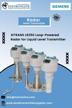 SITRANS LR250 is your first choice for liquid level measurement in storage and process vessels up to 20 meters (66 ft). With its range of antennas, this transmitter can handle whatever you need it to. Its new flanged and hygienic encapsulated antennas mean corrosive or aggressive materials and hygienic or sanitary requirements are no challenge for this transmitter.

KEYWORDS : Level Transmitters Dealers And Exporters, Siemens Level Transmitter Suppliers And Exporters, WIKA Level Transmitter Suppliers And Exporters, Radar Level Transmitter Dealers And Exporters, Level Transmitters Suppliers, radar level transmitter dealers in india, radar level transmitter exporters in india

For More Information visit:- http://www.leveltransmittersupplier.com/
Our E-mail Address:- info@instronline.com