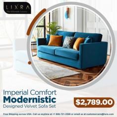 Lixra is a small and women-owned Home Furnishing company based in Georgia, United States. It is a family-owned furniture business with international recognition that was launched in 2021. The Lixra ethos is based on the concept of unique design. Our portfolio includes opulent and contemporary furniture designed in an Italian and European minimalistic style. We offer a uniquely curated selection to meet the needs of today’s contemporary lifestyle. Our products are available through our website and select interior design boutiques around the world. Visit - https://lixra.com/collections/sofas-couches