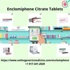 Enclomiphene Citrate Tablets are used to treat infertility in women who do not ovulate normally. 
Visit – https://www.onlinegenericmedicine.com/enclomiphene

