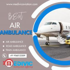 Medivic Aviation Air Ambulance Service in Chennai is the top-level medical transport service with all matchless medical support. Our skilled medical staffs are very dedicated and know how to deal with complications and provide the optimum medical solution.
More@ http://bit.ly/2JgZGcU