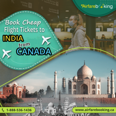 Good news for every curious traveler out there making vacation plans. India has lifted international travel restrictions. Book your flights early to get cheap flight tickets to India from Canada online on Airfarebooking. Visit- https://airfarebooking.ca