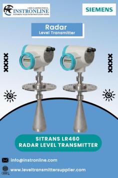 The SITRANS LR460 is a 4-wire, 24 GHz FMCW radar level transmitter with extremely high signal-to-noise ratio and advanced signal processing for continuous monitoring of solids up to 100 m (328 ft). It is ideal for measurement in extreme dust. 

For More Information visit:- http://www.leveltransmittersupplier.com/
Our E-mail Address:-info@instronline.com 