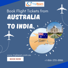 What’s stopping you from going on a vacation to India? Is it the heavy costs of air travel? Do not worry and book flight tickets from Australia to India on Tripbeam at super low prices and with the best deals.