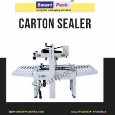 A Carton Sealer Machine is also known as a case sealer or box sealer machine. This machine is used to seal the corrugated box such as folding and sealing it from top to bottom. This is a reliable and efficient way to seal cartons.
