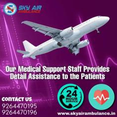 Now, easily avail of risk-free patient transfer Air Ambulance in Patna with all kinds of advanced medical facilities. Our ambulance service cost is very low compared to others.
Web@ http://bit.ly/2RoCI9N
