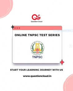 TNPSC General Tamil tests

Question Cloud gives you the best training in you to achieve your dream. We guide the aspirants step-by-step in a clear and precise way to achieve and make their dream come true. Question Cloud not only tutors in English Medium but also focus on Tamil Medium, with accomplished mentors we guide the aspirants who are more comfortable learning in Tamil medium. Question Cloud offers the best study materials in Tamil medium which will help aspirants crack the exam easily. We also conduct mock test series and online test series to attain results and assist improvise for their examinations. Looking for TNPSC preparation in Tamil, Question Cloud is the best portal for you. Register and start your success.

Visit Question Cloud, now: https://www.questioncloud.in/


