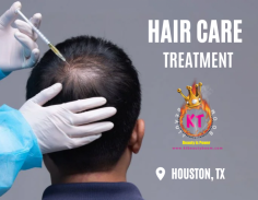 
Holistic Approach for Your Healthy Hair

We understand that hair loss is affected by people worldwide and, many causes can contribute to alopecia. Our team's first goal in hair rehabilitation is to get the scalp healthy and then focus on growth. Send us an email at support@ktbeautyboom.com for more details. 