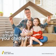 All parents worry about what will happen to their children after their passing.

We can provide peace of mind by assisting you in providing for their future with a trust. Our team of professionals will help you set up the most appropriate trust for your needs. 

https://www.norfolkwillwriting.co.uk/our-services/trusts/