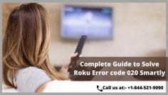 Hey, you don’t have to be worried as error code 020 on Roku is not a very harmful issue. This article will provide some best and easy ways to deal with Roku Error code 020. The steps stated are fully researched and effective and will surely take you out of the trouble that you are dealing with. We would also like to thank you for choosing us as your problem solver. For More Information you can also contact our experts at– +1-844-521-9090
