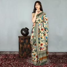 Gravel Digital Floral Printed Saree With Geometric Border 

Spring has arrived! And not just in the blossoming flowers around you, it has arrived majestically seated on the fine fabric of this gorgeous digital printed saree. The designer has ideally used beautiful floral vines all over the saree, on a beige background, against which the vibrant flowers are in full bloom. The geometric border has completed the artwork that is this saree. Fashionable and easy to style, this saree is the best choice if you are looking for an everlasting impression with your taste in everyday Indian wear.

Floral Printed Saree: https://www.exoticindiaart.com/product/textiles/gravel-digital-floral-printed-saree-with-geometric-border-taa517/

Saris: https://www.exoticindiaart.com/textiles/saris/

Indian Clothing: https://www.exoticindiaart.com/textiles/

#indianclothing #textiles #saris #saree #syntheticsaree #fashionablesari #womenswear #handmade #traditionalwear #fashionwear