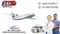 Are you seeking to get a commercial Air Ambulance with MICU enhanced for the displacement of the ill patient from Kolkata to Delhi hospital? Then you can take the benefit from emergency air ambulance services by Medilift Air Ambulance.
More@ https://bit.ly/3P6g0OG
