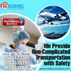 Medivic Aviation provides the most dependable and super-advanced Air Ambulance Service in Hyderabad to instant transportation of an emergency patient wherever you want. We render superb medical care and bed-to-bed service with a high level of intensive care by skilled MD doctors and well-versed medical panels who give effective medical assistance.

Website: http://bit.ly/37gI23d