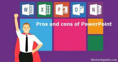 Pros and cons of PowerPoint Presentations. MS Office Powerpoint comes with a new set of functions and editing tools in every version. Microsoft has added
