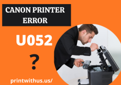 Canon printer U052 error code has occurred when your printer printhead hasn't installed properly. The U052 canon printer error is a common. The canon printer error U052 has occured due to various reasons. But the major reason is when your printer printhead hasn't been installed, dust inside the printer, and more. Read continue the causes and solutions to fix the Canon printer U052 error code.
