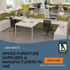 Find OffIce Furniture Suppliers & Manufacturers in UAE. Get complete details of companies dealing in Office Furniture, Office Chairs, Office Workstations in UAE
