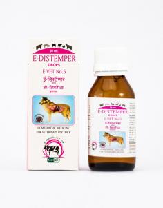 Excel Pharma is one of India's Best Homeopathic Medicine online stores, providing medicines for animals. We offer E-Distemper Drops, the best Homeopathic Medicine For Dogs distemper is a condition where your pet loses liquids from the body as loose or liquid stools. Homeopathy for dogs and cats is not only effective but safe as well. So, call us at +91 9216215214 and order medicines online from our website.