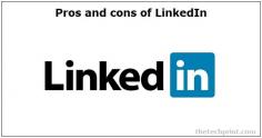 The pros and cons of LinkedIn. Welcome to the social media network for professionals! If you haven’t signed up at LinkedIn, you should have because it’s