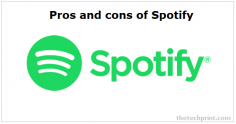 Pros and cons of Spotify. Online music streaming app. Other streaming services, like Apple Music and Google Music, are growing slowly, providing more.