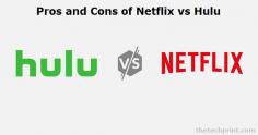 It might be difficult to compare the pros and cons of Netflix vs Hulu if you're trying to evaluate which one is superior. Like Hulu, Netflix streaming services