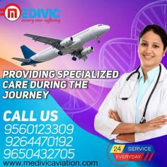 Now these days, the demand for Medivic Aviation Air Ambulance in Guwahati is increasing because it gives 24*7 availability and hi-tech medical facilities at an actual cost for any people of the city as well as all other cities in India. We also offer high-class emergency facilities for ailing patients to transfer wherever you want.

Website: http://bit.ly/2neOFkO