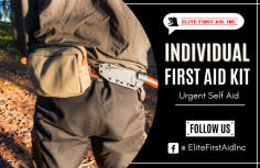 Easy Accessible Unique First Aid Kit

The kit will be more comfortable with your body vest or in the belt. Individual first aid kit is more potential & preventable for their life in the tactical environment. Ping us an email at sales@elitefirstaidinc.com.