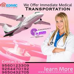 Medivic Aviation Air Ambulance in Mumbai furnishes an advanced ICU medical assistance with upgraded medical equipment, a well-versed medical team, and a skilled MD doctor to properly care for the ill patient during the whole shifting process. We don’t hide the price rate for our services and give hi-tech medical facilities to the patient so that our services are well known all over India.

Website: http://bit.ly/2kOmWXn