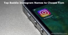 Top Baddie Instagram Names to Choose from. You can consider unique options for your IG account. So if you're looking to create an edgy, dangerous, rebellious