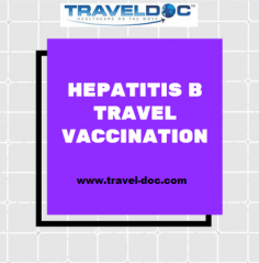 Hepatitis B Travel Vaccination affects up to 10% of people in SE Asia, sub-Saharan Africa and South America.

Know more: https://www.travel-doc.com/service/hepatitis-b/