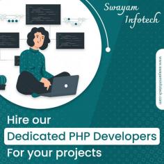 We have a highly qualified team of PHP developers who deliver robust & scalable web applications using PHP and PHP frameworks.