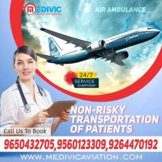 You can obtain the Medivic Aviation Air Ambulance Service in Guwahati for quick patient transportation with all conveniences such that the sufferer will feel comfortable during the moving time. We render hi-tech charter aircraft and commercial flights to move any ill patient from one city to your current location to another destination.

Website: http://bit.ly/2neOFkO