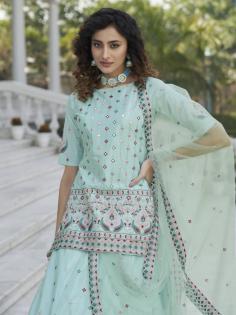Party Wear Lehenga Choli- Shop for latest party wear lehenga, bollywood designer party wear lehenga choli Online from Ethnic Plus. Browse from wide range of varieties and latest party wear lehenga designs. Custom Stitching, International Shipping.

Shop Now:- https://www.ethnicplus.in/party-wear-lehenga-choli