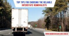 Finding reliable interstate removalists is a tough job to perform. However, if you plan to go strategically then you can turn the tables in your favor. As they say, most of the work is best to be left for the professionals and moving is definitely one of them. 