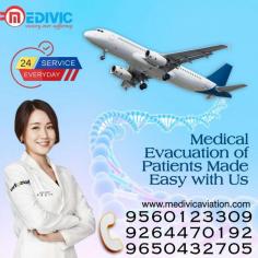 Medivic Aviation Air Ambulance can move an emergency patient from one place to another where you want. We render superb Air Ambulance in Service in Chennai with hi-tech ICU setup and all needy medical instruments including expert MD doctors and trained medical panels who give standard care to the critical patient at the time of relocation.

Website: http://bit.ly/2JgZGcU