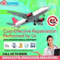 Any ill patient can be transported from their current location to any city hospital in India or anywhere else in the world with Medivic Aviation Air Ambulance Services in Nagpur, which offers an on-call emergency assistant and is available 24 hours a day, 7 days a week. In order to save the life of the ill patient, we render ICU medical facilities with modernized medical equipment and competent MD specialists with qualified medical panels.

Website: http://bit.ly/2kwfvUz