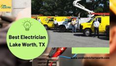 If you need an affordable, dependable Lake Worth electrician, then call Mr. Electric of Fort Worth. Our electricians provide quality work on any project: large or small, residential or commercial. Call us today to schedule a service appointment!