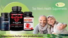 There are lots of Herbal Supplements for Sexual Disease available that are very supportive to maintain men's health.
