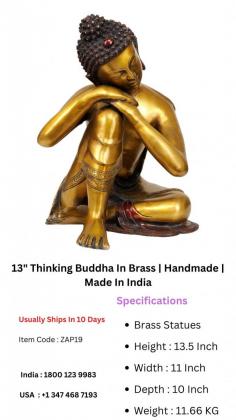 Usually Ships In 10 Days

Item Code : ZAP19

Specifications

Brass Statues

Height : 13.5 Inch x Width : 11 Inch x Depth : 10 Inch

Weight : 11.66 KG