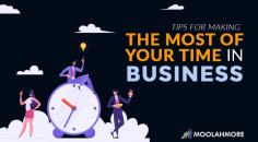 Tips for Making the Most of Your Time in Business - MoolahMore

First, consider purchasing a notepad and carrying it with you for a week. Take notes on your thoughts, conversations, and activities this week. This will allow you to see how well you are allocating your time productively or, conversely, how much of your day you waste.

The next skill you'll need to master is knowing the difference between what's necessary and what can wait. Before going to bed, successful people only make a to-do list of three or four of their most important tasks. They begin the day with the most important and possibly most difficult task. When they finish a task, they cross it off their list.

Following these tips and taking them to heart will help you develop good habits that will benefit your small business in the long run. MoolahMore can help you make better business decisions. MoolahMore, the best cash flow tool for businesses big and small, will help you grow your business and do more.