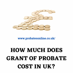 HOW MUCH DOES GRANT OF PROBATE COST IN 2022?

To use the online probate service, a Pay By Account (PBA) account will need to be opened, which links you with MyHMCTS’s fee account system, where you can pay for your online probate application.  Once registered as an executor or administrator, you will be able to start your online probate application.

Once you have had the deceased’s assets – property and possessions – valued and reported to HMRC, you can apply for a grant of probate online.  The current fee is £215, and it can be paid online through MyHMCTS’s when you submit your application.  If the value of the estate is lower than £5,000, MyHMCTS waives this fee.

It is advisable to order extra copies of your grant of probate as they will be needed during the process of administering the deceased’s estate.  There is a cost for this as well, which is currently 50p per copy.

At Probates Online, we offer a will writing service or a Complete Estate Service to help you through the probate process and estate administration upon the death of a loved one.