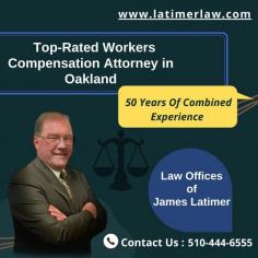 Law Offices of James Latimer specializes in offering expert advice on compensation for injuries caused at the workplace or workstation. Call us at 510-444-6555 for a free consultation.