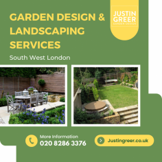 We are Professional garden designers, offering practical and affordable garden designs and landscaping services in and around SW London, led by Justin Greer, a talented garden designer from Wimbledon.