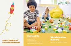 Wimbledon Day Nursery is a pre-school that provides the finest quality of care and education to every child in a safe and loving environment and help them develop physically, emotionally and socially.